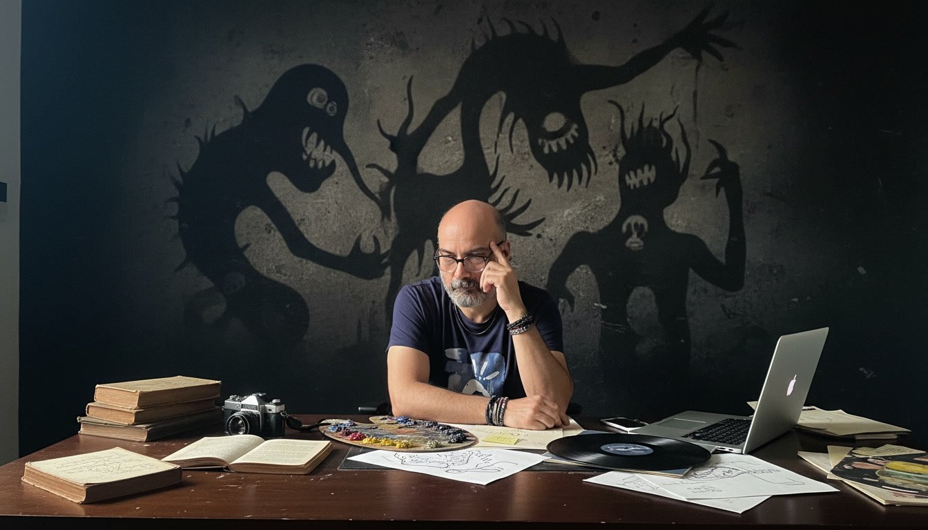 Ilustración creada bajo la dirección creativa del autor mediante el uso de Inteligencia Artificial